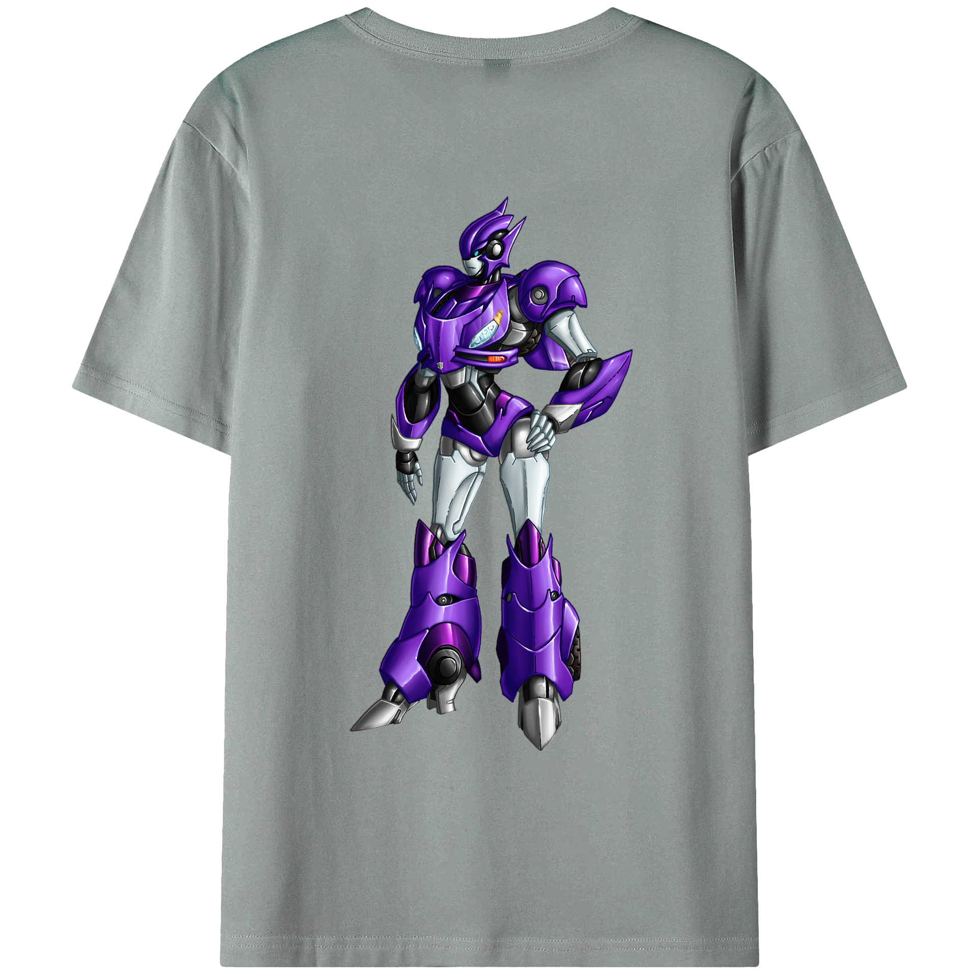 （画像用）  綿100％ メンズ半袖Tシャツ（バックプリント） 通気性